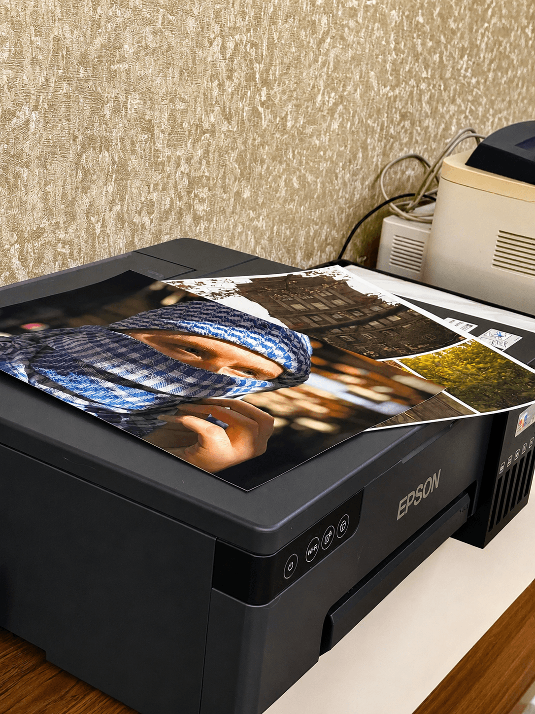 Готовые напечатанные фотографии на принтере Epson